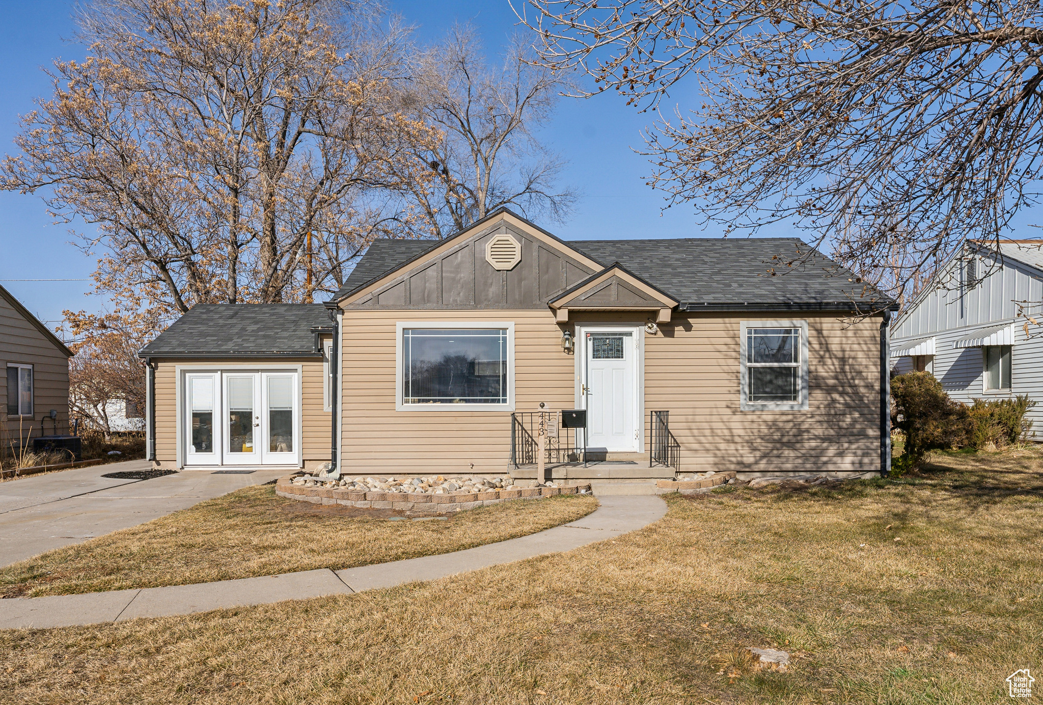 Nestled in the heart of Salt Lake City, this beautifully updated 3 bedroom bungalow seamlessly blends classic charm with modern upgrades. Step inside to discover a bright and inviting great room, for effortless living and entertaining. The home boasts brand-new luxury vinyl flooring, fresh paint, and custom accent walls that add unique character. The kitchen has been fully remodeled with new cabinets, quartz countertops, and new appliances, including the coveted addition of a dishwasher. The bathroom shines with a new vanity, tub, and sleek finishes, offering a spa-like retreat. Exterior updates include a brand-new roof, board and batten siding, enhancing curb appeal and ensuring long-lasting durability. For those who need extra storage or workspace, the property includes three sheds, one of which features a workbench, perfect for projects or hobbies. With all these updates, this downtown gem is truly move-in ready. Don't miss the chance to call it home, schedule your private showing today!