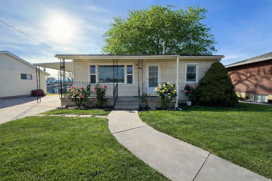 This home sits on the north side of Price. Walking distance to the Castleview Soccer Fields, Dino Park, Baseball Complex and Carbon High School. Short bike ride to the USUE campus. The updated kitchen is the jewel of this home. Plenty of cabinets for storage, built in productivity desk, and all the appliances included make this home ready for the next homeowner. 3 bedrooms and 2 bathrooms make this home functional for your needs. With the finished basement featuring cold storage and a den for flex space this home offers plenty of storage options. Well cared for yard with 2 sheds for storage and covered parking under the carport. Windows, siding, roof, water heater, furnace and AC are all functioning as intended.