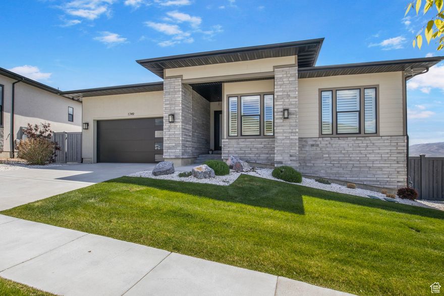 From the moment you step through the covered entryway, you'll impressed by the spacious living room with its Mezzo fireplace, dining room and gourmet kitchen featuring with elegant quart countertops, stainless steel appliances. Magnificent sliding doors off the main living area open up incredible valley and mountain views and a large, covered deck spanning the length of the house.  Tucked away in a quiet, family-friendly neighborhood, this gem is an absolute must see! Both Buyers are failed Financing. Inspections and appraisals are came back great!