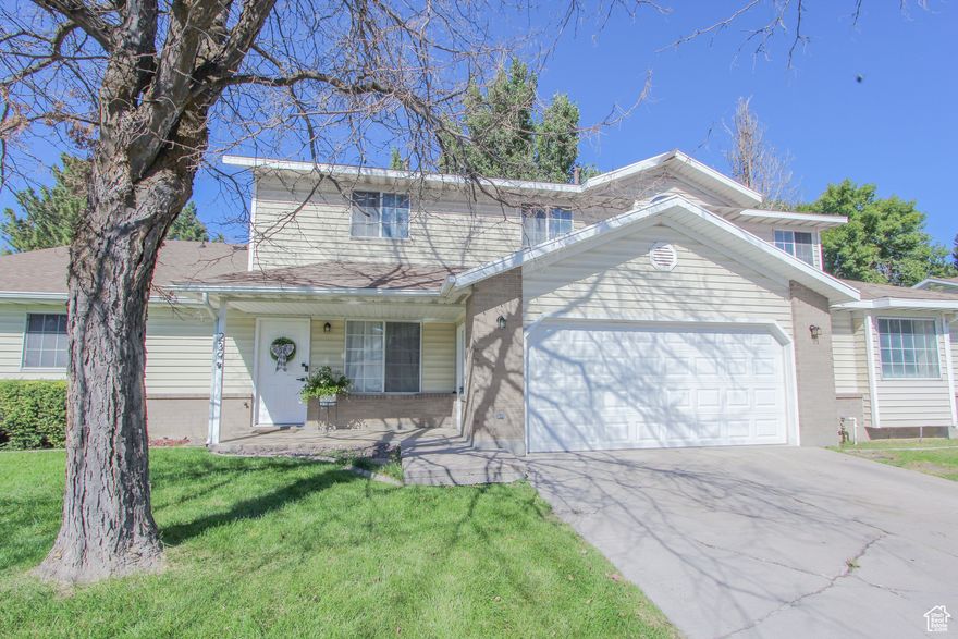 Cute AFFORDABLE North Logan Townhome in a wonderful convenient location!  There are two spacious bedrooms with large closet areas with a third room that could be used as an office or baby's room with no closet.  The main floor has LVP wood flooring, open gathering areas with a living room with gas fireplace, family room, kitchen with updated painted cabinets and large dining area. There are 2.5 bathrooms, and an attached 2 car garage.  The roof and furnace have both been updated as well.
