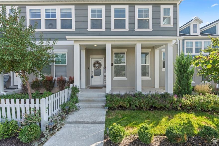 Motivated seller!! This Beautiful 3 Bedroom and 2.5 Bathrooms Townhome is located in the beautiful Daybreak Community. Nestled in a vibrant area brimming with restaurants, shopping venues, and outdoor activities, this location offers an exciting and bustling lifestyle. Multiple parks and playgrounds within walking distance, close to shopping and dining, with easy access to Mountain View Corridor and Trax.  Home has a water treatment system with Aquakleen with an active loan that will paid in full at closing by seller. Come and be a part of the Daybreak community and enjoy everything it has to offer!