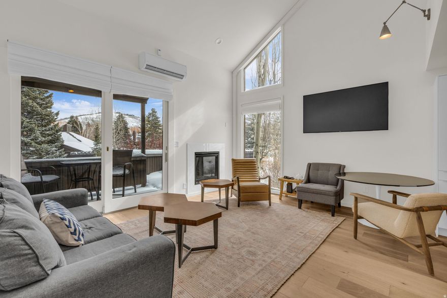 A superb, updated mountain retreat in the heart of Park City Mountain and close to Main Street. This bright and open end-unit sits quietly in Three Kings, just a short scenic walk from both PCMR's main base and Silver Star Lifts. Enjoy no neighbors above or below. With easy access to world-class skiing, year-round recreation, free transportation, and charming neighborhood strolls, this home blends convenience, serenity, and outdoor adventure. Lace up your boots or hop on your bike and get on some of the best hiking and mountain biking trailheads around. The property is also adjacent to the Park City Municipal Golf Course which is groomed and open for cross-country skiing and snow shoeing during winter months. After a day of activity, breathe deep and enjoy the tranquility of mature trees and lush open space. Take a few steps off the back patio and across the lawn to the exceptionally maintained year-round pool and hot tub with a spectacular backdrop of the ski mountain. The thoughtful layout serves its guest with ease and comfort, and the entire home features newer finishes throughout including bathrooms, kitchen, and flooring. Stay cozy and warm with the thermostatically controlled gas fireplace and in-floor heating in bathrooms.  Reserved covered parking and a private storage locker is conveniently located below.  This is a wonderful opportunity to own in the heart one of the world's most desirable mountain adventure towns.  Call today for a tour.