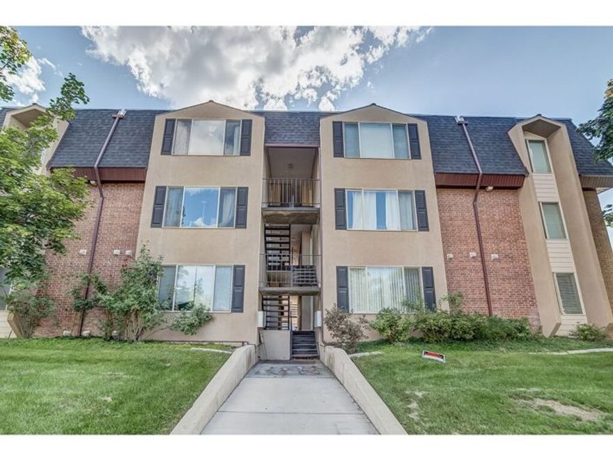 VERY RARE Condo Row Opportunity RIGHT next to BYU, city zoned for 4 singles. These condos DO NOT COME UP OFTEN!   Very popular place to live among BYU students.  Walk to campus in less than 5 minutes!  This condo has been very well taken care of - tiled floors throughout all main areas.  Custom shutters on the windows.  Condo is fully rented through August 2026.  Must give 24 hours notice to tenants before showing, please do not bother tenants. Square footage figures are provided as a courtesy estimate only and were obtained from County Records. Buyer is advised to obtain an independent measurement.