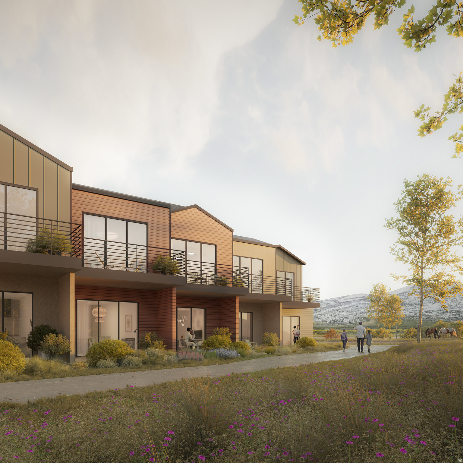 STUDIO CROSSING TOWNHOMES - Residential