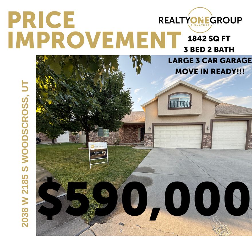 MOTIVATED SELLER, ALL REASONABLE OFFERS WILL BE CONSIDERED!!! Charming Single-Level Home in a Beautiful well maintained Community. Welcome to This 3 bedroom, 2 bathroom home featuring new LVP vinyl plank flooring throughout family room and bedrooms. Spacious single level living with an added bonus versatile upstairs loft perfect for a home office, play room or additional living space.  Large 4 car garage, plenty of storage and parking for toys . Located in a friendly, well kept neighborhood, this home offers access to parks and a community pool for the family.  Don't miss this home.   Square footage figures are provided as a courtesy estimate only and were obtained from county records.  Buyer is advised to obtain an independent measurement.