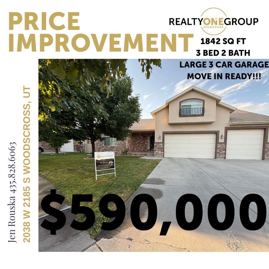 MOTIVATED SELLER, ALL REASONABLE OFFERS WILL BE CONSIDERED!!! Charming Single-Level Home in a Beautiful well maintained Community. Welcome to This 3 bedroom, 2 bathroom home featuring new LVP vinyl plank flooring throughout family room and bedrooms. Spacious single level living with an added bonus versatile upstairs loft perfect for a home office, play room or additional living space.  Large 4 car garage, plenty of storage and parking for toys . Located in a friendly, well kept neighborhood, this home offers access to parks and a community pool for the family.  Don't miss this home.   Square footage figures are provided as a courtesy estimate only and were obtained from county records.  Buyer is advised to obtain an independent measurement.