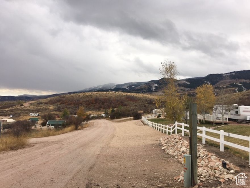 RV Lots, Culinary water is in the road, buyer to run into lot(s), power is on each lot.  Lots must be developed by the buyer and in accordance with the HOA requirements.  Water and Utilities are available mid April thru Mid October, weather permitting, close to Bear Lake, 5X5 Trails, Hiking, Biking.  CC & R's and By- Laws available Upon Request  Buyers to Verify HOA