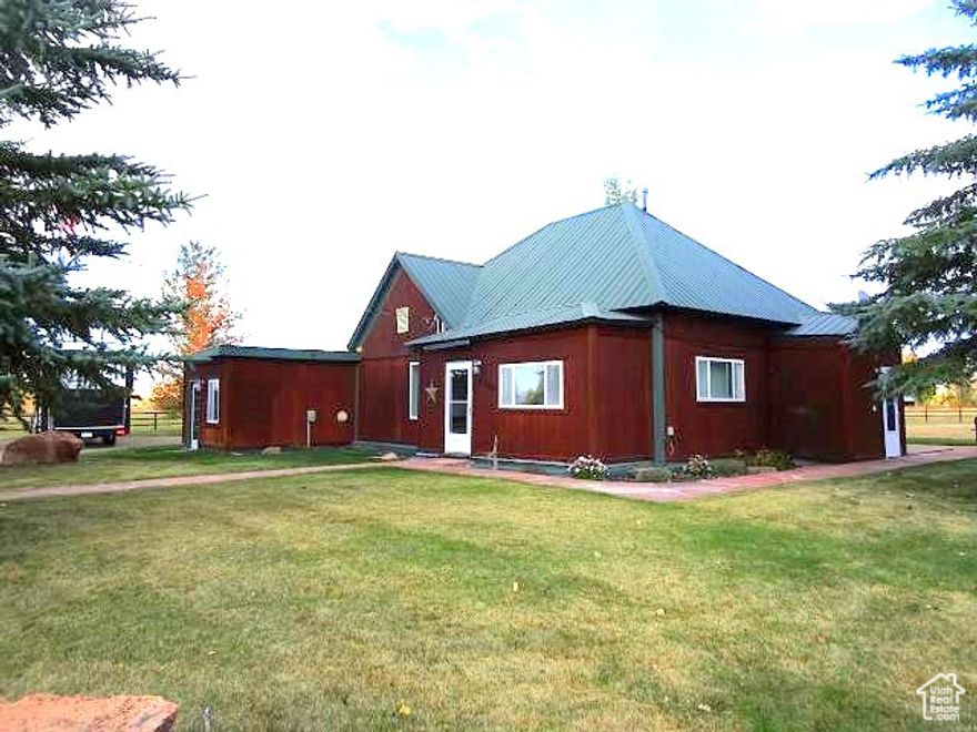 Beautifully remodeled home set on 2 acres (with irrigation shares) in Dingle. Just minutes from Bear Lake. Landscaped yard with automatic sprinkler system. Property is fenced in 3 rail fencing. Detached garage, bunkroom on side of garage, sheds, horse barn, large yard and pasture. Horse barn has 4 stalls, tack room, 2 lofts, and wash bay. This gem won't last long. Call the listing agent for a tour!! Buyer to verify all info.