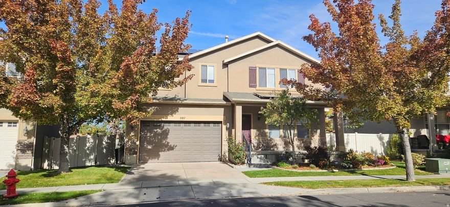 Welcome to this stunning 5-bedroom, 3.5 bathroom home in Sandy, Utah. Boasting 3245 sq.ft of living space, this property features new carpeting, hardwood floors, water heater, solar panels, EV outlet to charge your car for free, water softener, UV lights, and a steam humidifier. Enjoy the convenience and proximity to ski resorts, hiking trails, picturesque mountains, dining options, shopping centers, and hospitals. The Sandy Amphitheater is just a stone's throw away, entertaining right at your fingertips. Don't miss out on this incredible opportunity to own a piece of paradise in Sandy. Schedule a viewing today! Square footage figures are provided as a courtesy estimate only and were obtained from tax records.  Buyer is advised to obtain an independent measurement.