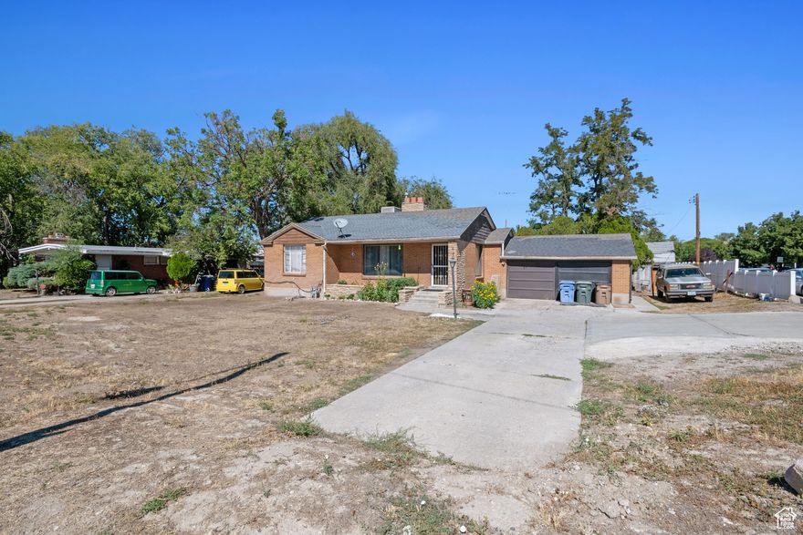 Investment Opportunity! Value is in the land 0.87 acres. Must be sold with 1632 W California Ave (parcel #15-10-451-096). 30' Right-of-way to Redwood Road through the property to the South.