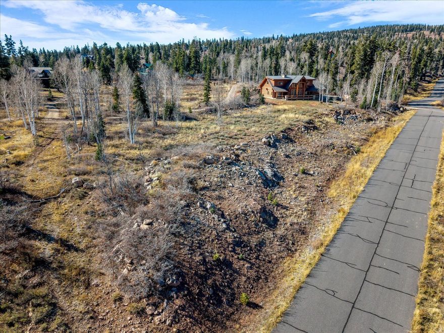 Mountain view lot located near Kolob Reservoir. Located in gated area of Whispering Pines. Unobstructed views! Ready for your dream cabin.