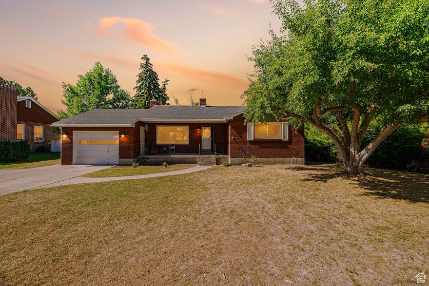 River Heights charming rambler!! Mountain Views Near Ryan's Place Park. Updated Kitchen, Bathroom & Electrical. Fresh paint. Separate Lower Level Entrance. Fire-pit area, Large Covered Patio, Chicken Coop, Large secondary backyard available for gardening, pasture, livestock ... 3 Mature Apple Trees, rosemary plant. This home has so much potential and can become your own private little oasis.  Square footage figures are provided as a courtesy estimate only and were obtained from County .  Buyer is advised to obtain an independent measurement.
