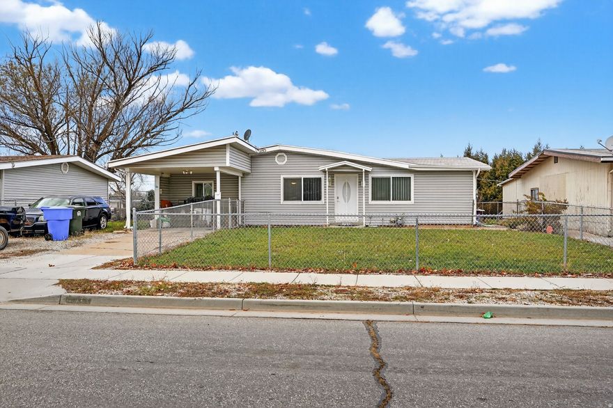 Want Solar, New AC, All New Windows, New flooring, New electrical panel, New sod, Updated sprinklers, 4 bedrooms, 2 bathrooms We've got it all in this great home located right in Davis county, 5 min from HAFB, shopping, freeway access.