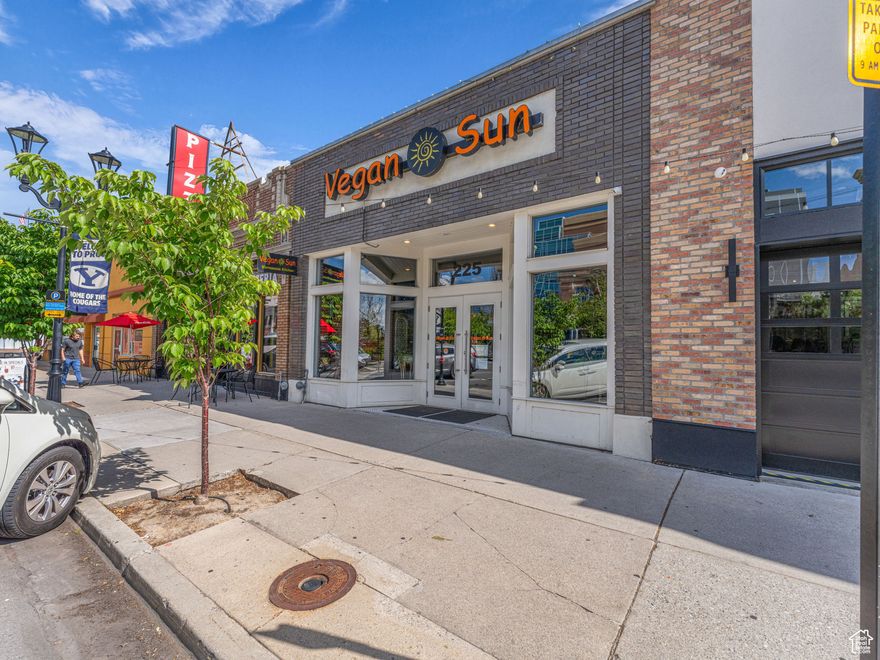 For Sale. Prime Provo Center Street Commercial Property. Excellent opportunity to acquire a well located commercial property in downtown Provo. Businesses including Vegan Sun are not for sale. This building offers strong visibility and flexibility in one of the cities most active corridors. Currently, approximately 70 percent of the building is leased to Vegan Sun, generating $52,512 in annual net income with a lease in place through July 2029. The remaining part of the building is ideal for an owner user. A rear tenant occupies the remainder under a lease expiring in October 2025, offering further potential for reconfiguration or redevelopment. Please do not disturb tenants. All showings must be scheduled and approved in advance. Floor plans and 3D tours available. Multiple buildings are available for sale and lease nearby. Contact agent for full details.