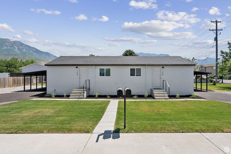 Turnkey Fully Furnished Duplex Opportunity in the Heart of Orem! If you've been waiting for a fully renovated, move-in-ready duplex, this is the one. Completely updated inside and out, this property shines with brand-new kitchens, bathrooms, interior living spaces, furnaces, A/C units, roof, windows, and upgraded electrical service - offering peace of mind and minimal maintenance for years to come. With its fresh, modern finishes and thoughtful updates, this  stylish duplex is perfect for an empty nester, a first-time buyer looking to live in one side while renting out the other to offset the mortgage, or an investor seeking a hassle-free property. Situated on a beautiful culdesac corner lot, each unit enjoys its own private yard - ideal for relaxing, entertaining, or gardening - plus there's plenty of space for your boat, RV, or extra vehicles. Don't miss out on this rare gem! Contact me today for more details or to schedule your private tour