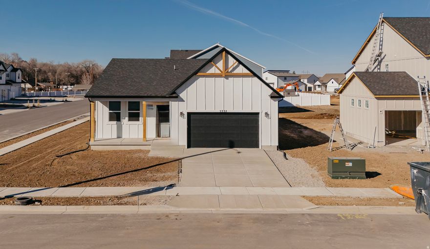 Ask me about our FREE finished basement promotion that adds 2 additional bedrooms and 1 additional bathroom! Welcome to Antelope Meadows in Eagle Mountain! This thoughtfully designed rambler offers 3 bedrooms, 2 bathrooms, and an open-concept layout perfect for modern living. The spacious kitchen flows seamlessly into the dining and great room, creating an inviting space for entertaining and everyday life. The private primary suite features a well-appointed bathroom and walk-in closet, while additional bedrooms provide flexibility for family, guests, or a home office. Buyers have the opportunity to personalize finishes through the design studio. Lot premiums may apply on select lots. Located in a master-planned community with access to a clubhouse, pool, parks, and trails. Conveniently close to schools, shopping, and outdoor recreation. *Pictures are renderings of the same floor plan/interior and are examples of what could be built!