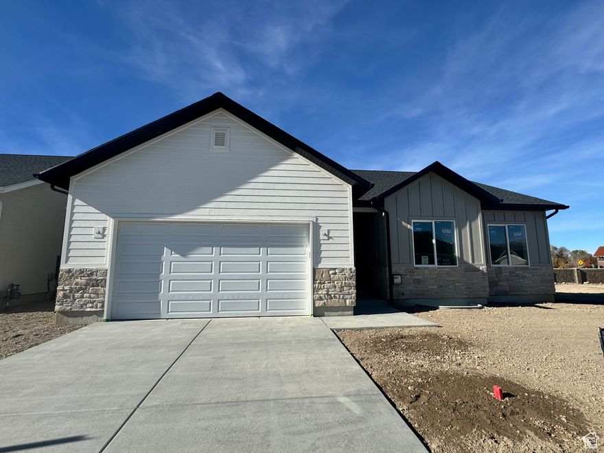 This home will be done in 45 days, laminate floors white painted shaker cabinets with Granite countertops great room with a large kitchen pantry, Separate tub and shower with walk in closets mud room and large laundry room. Great location by Riverton park and Riverbend Golf course 5 minutes to I-15 Great location