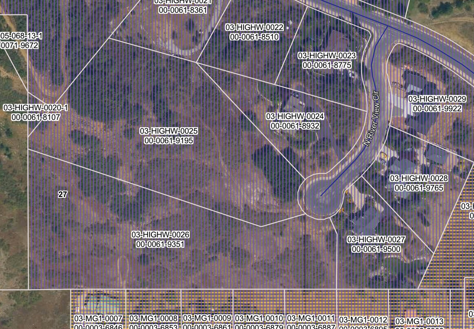 HIGHLANDS WEST SUBDIVISION - Land