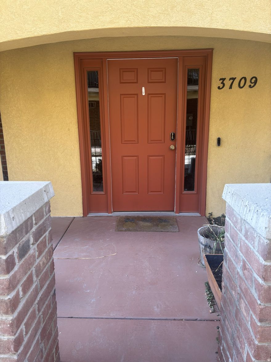 Nice and specious Townhouse, with plenty lights and amenities. Located in the heart of S. Salt Lake. Very convenient, and close to Red Trax line. Open living area, vaulted ceilings, big windows; a balcony to relax, 80 % Fresh paint , shampoo carpet .  Square footage figures are  estimate . Buyes to  verify it. Agent is related  to seller.