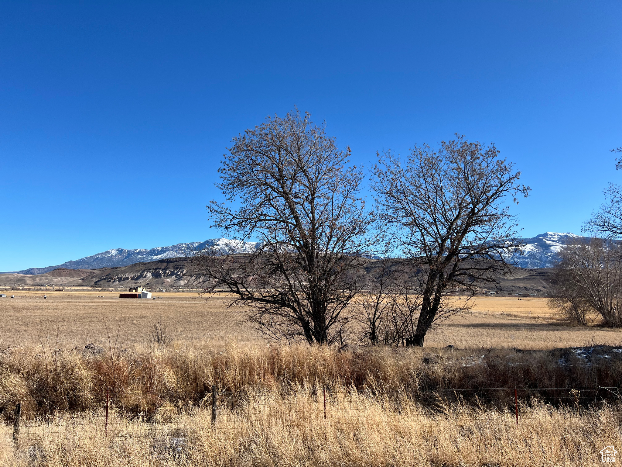 This amazing lot has endless potential, just waiting to be built on or farmed, gorgeous view with 8 shares of water from Joseph irrigation canal and utilities not too far away. There is plenty of room to build several homes or just one and have tons of farmland right in your backyard!  Joseph Town will allow connection for culinary water at owners expense. There are two parcels included with this property. 2-j4-4 and 6-118-1