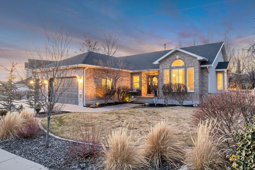 Location, location, location!  If you are looking for awesomeness in a home and location this is one of few ramblers located in the highly popular Willow Creek Canyon Subdivision.   Walking distance to Elementary and Jr. High school and 70 acre Sandy City open space.  Open floor plan with lots of windows and tall ceilings. 2 Large kitchens and family rooms with all the benefits that come with a rambler.  BONUS:  Home has an accessory apartment fully completed  2 bed 1 bath, kitchen, family room,laundry room and separate entrance.  But that's not all...it also has $70,000 worth of solar OWNED- 2025, Newer roof (2020) Radon mitigation system (June 2024)