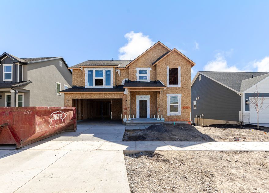 Come home to Ridgehorne at Mt. Saratoga-a master-planned community where comfort and convenience meet! Our open-concept single-family floorplans are designed to maximize space while still offering plenty of privacy. Surrounded by future parks, trails, and wide-open spaces, Ridgehorne is perfect for both relaxation and adventure. Enjoy amazing community amenities, including a clubhouse, pool, basketball court, bark park, playgrounds, and more. With Utah Lake, The Ranches Golf Club, local shopping, dining, and Pioneer Crossing all close by, you'll love the location just as much as the home. Reach out today to learn more or schedule your visit! (NATALIE LOT 725)