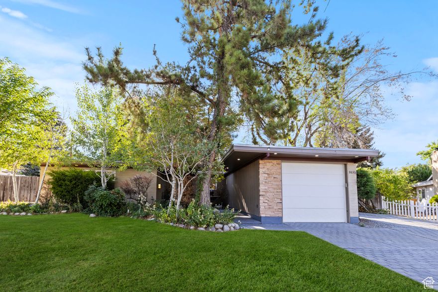 **Charming Millcreek Retreat on a Quiet Street**  Tucked away on a peaceful street in one of Millcreek's most sought-after neighborhoods, this beautifully updated home strikes the perfect balance between comfort, style, and location. Perfectly located close to top-rated schools, local shopping, and quick access to Parleys Canyon and both Big and Little Cottonwood Canyons.  Step inside to find a warm, inviting interior with refinished hardwood floors and a spacious family room featuring vaulted wood ceilings. The home offers 3 bedrooms and 1.5 bathrooms and has been completely updated throughout the entire house including new central A/C.   Outside, you'll find a fully fenced yard with mature trees that provide shade and privacy. There are multiple patios and a large grass area that will allow you to enjoy your well-sized .31 acre lot. Two sheds offer plenty of storage for your outdoor gear, hobbies, or gardening tools. One of the sheds has power. And with a newly finished sprinkling system, the yard is ready to come bursting back to life with all of the mature landscaping.   This home is as move-in ready as it is full of charm-don't miss your chance to make it yours.  Square footage figures are provided as a courtesy estimate only. Buyer to verify all details.