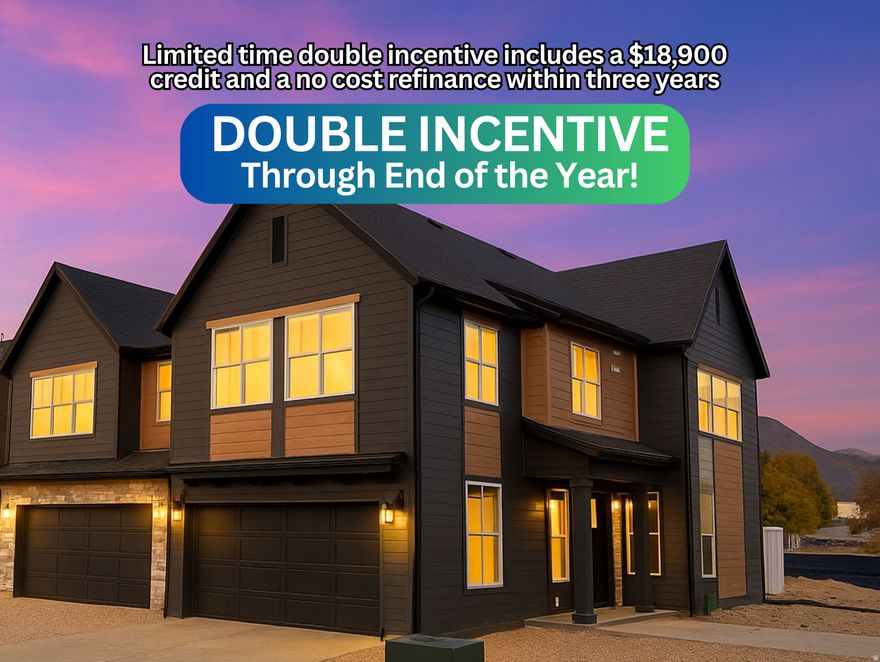 ***Double incentive through end of year! Includes a $18,900 credit and a no cost refinance within three years*** Sleek, modern, and spacious! These brand-new 2025 townhome designs feature a huge hybrid kitchen with butler's pantry, an impressive primary suite with oversized bedroom, bath, and closet, and best-in-market style throughout. With three bedrooms, three bathrooms, a large two-car garage, private patio, and an industry-leading home warranty, all within the incredible master-planned community of JDC Ranch, you won't find a better place to call home. *Incentive requires use of preferred lender. Square footage figures are based on building plans and are provided as a courtesy estimate only. Buyer is advised to obtain an independent measurement.