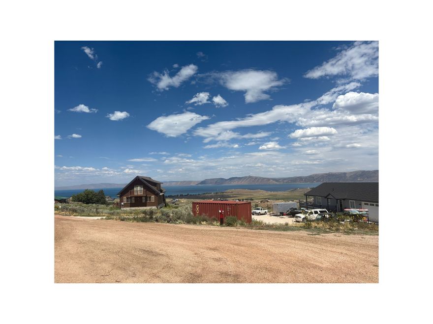Excellent 1.68 ac building lot in upper Sweetwater Sub. Great views of Bear Lake, mountains and valley. End of a cul-de-sac with power and water available.  Septic tank will be needed. Optional amenities at Ideal Beach down below include two pools and hot tubs, sports courts, mini golf, playground and great beach with boat rentals. Bear Lake Golf Course down below, Pickleville Playhouse and access to Hodges Canyon/The Sinks just minutes away. Enjoy a four seasons retreat in beautiful Bear Lake!