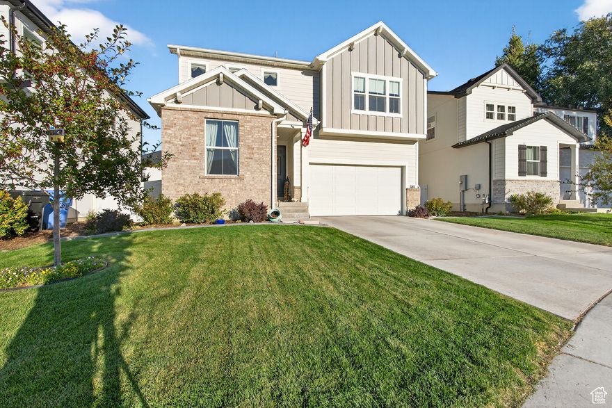Welcome home to this beautifully maintained 2-story charmer tucked away in a quiet West Point cul-de-sac. With a bright, open layout featuring a spacious family room and an open kitchen complete with a large island and plenty of cabinet space - perfect for cooking and entertaining. Upstairs, the primary suite features a huge walk-in closet and space for relaxing. The upper loft adds flexibility for a second living area, home office, or playroom. Outside, you'll love the covered deck overlooking the private backyard - ideal for relaxing in the evening or enjoying your morning coffee. With thoughtful updates, modern finishes, and a peaceful neighborhood setting, this home truly has it all!