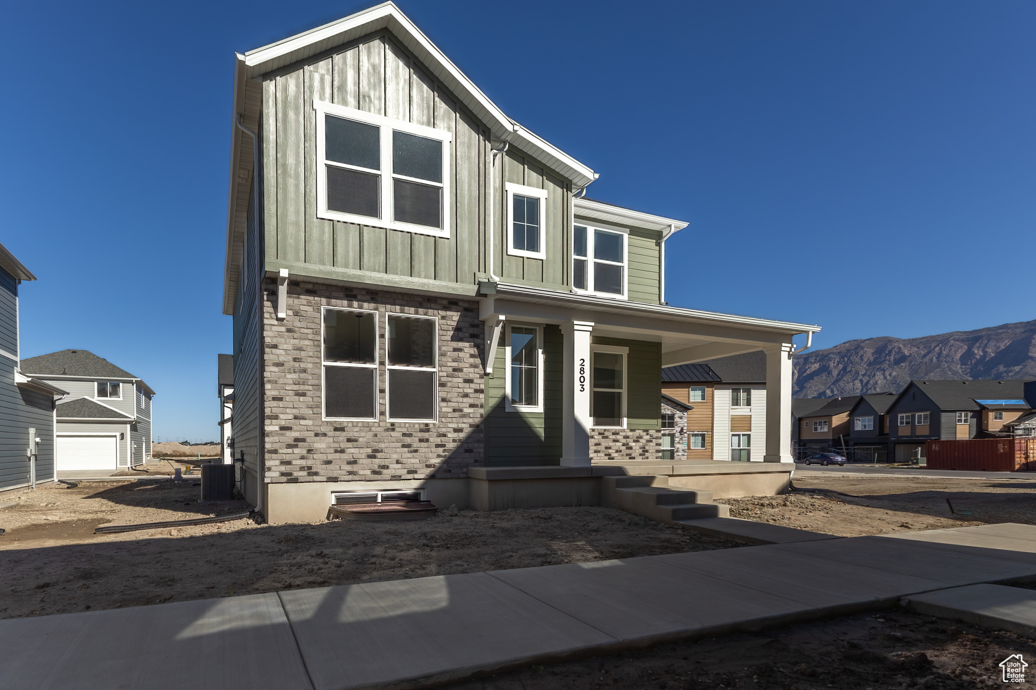 Great price on this under construction 2 story- not to mention landscaping and fencing is included and there are over $13,000 available in incentives to use how you want. Steps away from a 2.6 acre park and playground with more amazing amenities to come. Enjoy an oversized 2 car garage, spacious main level with 9' ceilings, large kitchen island, 4 bedrooms upstairs including a huge primary suite. Unfinished basement gives room to grow- room for 1 more bedroom/bathroom and large rec room. Tons of storage options throughout the home.