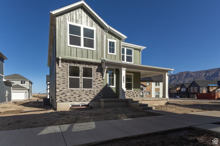 Great price on this under construction 2 story- not to mention landscaping and fencing is included and there are over $13,000 available in incentives to use how you want. Steps away from a 2.6 acre park and playground with more amazing amenities to come. Enjoy an oversized 2 car garage, spacious main level with 9' ceilings, large kitchen island, 4 bedrooms upstairs including a huge primary suite. Unfinished basement gives room to grow- room for 1 more bedroom/bathroom and large rec room. Tons of storage options throughout the home.