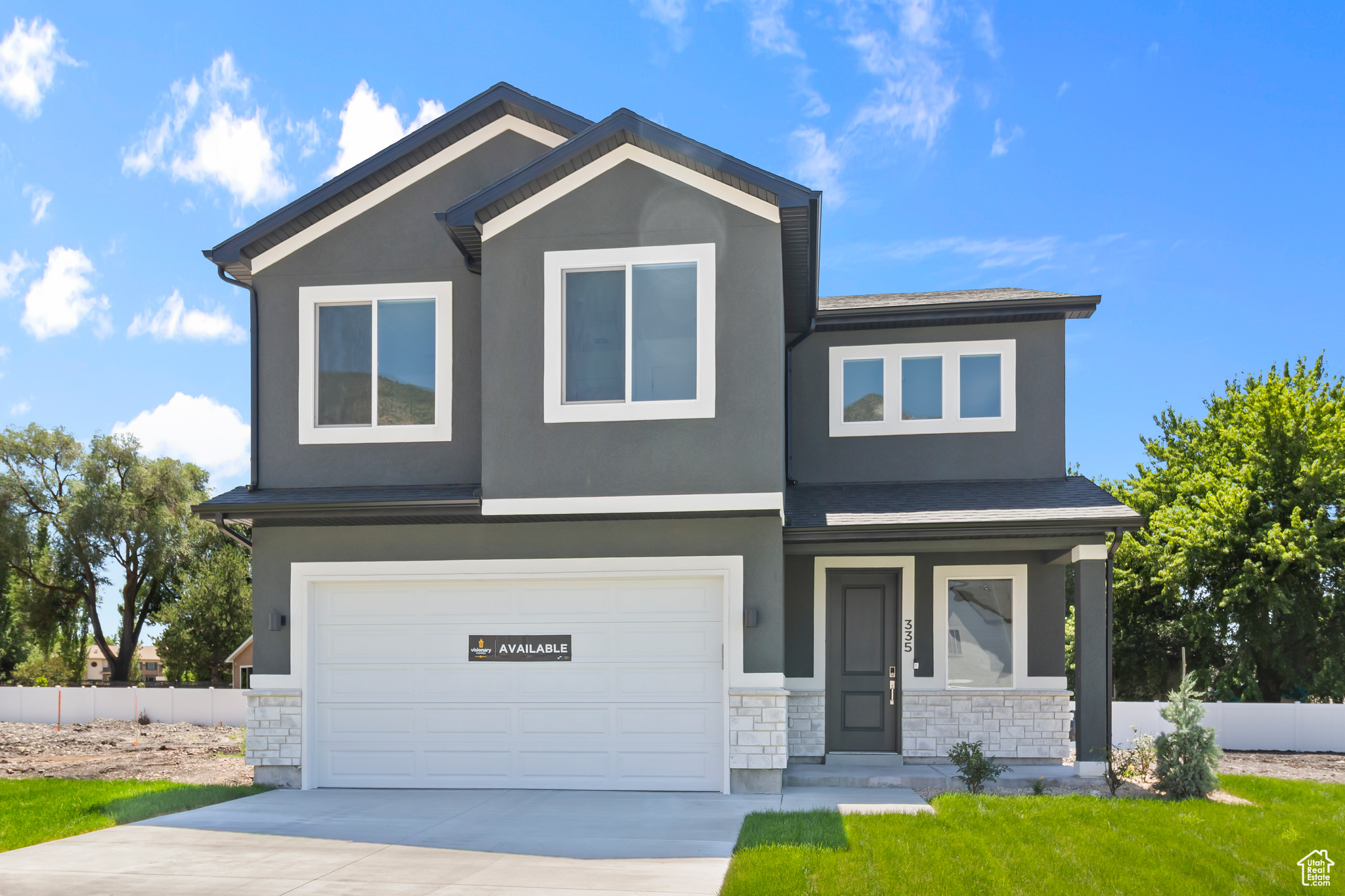 Come check out the beautiful Madison floor plan at Visionary Homes' newest Brigham City community! This home features a spacious open layout, large bedrooms, beautiful cabinets, upgraded flooring, and big windows that bring in tons of natural light. Enjoy amazing mountain views right out your front door! *Square footage figures are provided as a courtesy estimate only. Buyer is advised to obtain an independent measurement.