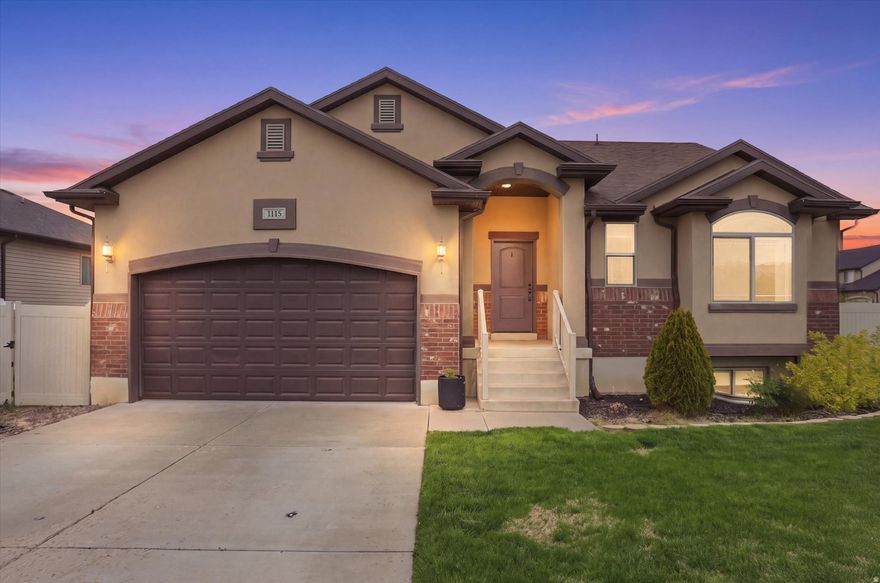 PRIME LOCATION MEETS SPACIOUS LIVING - SYRACUSE/CLEARFIELD BORDER Beautiful 6-bedroom, 3-bathroom home ideally located on the border of Syracuse and Clearfield-enjoy lower property taxes while being just minutes from Syracuse shopping and dining. The main level features an open floorplan with vaulted ceilings and abundant natural light. The kitchen offers excellent storage, including a closet pantry for added convenience. The finished basement includes a spacious family room with great natural light. Situated on a quiet cul-de-sac and just steps from a newly renovated park, this home shines in location. The fully fenced backyard includes a gazebo, shed, and mature fruit trees (peach, apple, apricot) along with blackberries and raspberries. Additional features include: * Extra-long garage with built-in shelving * RV parking * Backyard water stub for future water feature * HVAC with air purifier * Pre-wired for outdoor security cameras along with Christmas light outlet controlled with an inside light switch. A rare combination of space, storage, and unbeatable location, don't miss it.