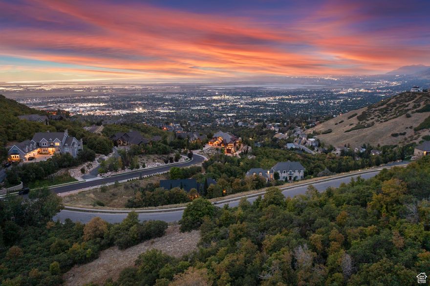 Welcome to your "Dream Land."Perched at the highest point of Bountiful's North Valley, this exceptional property offers a truly unmatched panoramic view-from breathtaking sunsets over the Great Salt Lake to the majestic Oquirrh Mountain range. Even the multi-million-dollar homes that dot your future neighborhood can't rival this vantage point, as their rooflines fall below the sightline from the very ground floor of your future home. Here, you are-quite literally-on top of the world. Nestled on nearly one acre of secluded land, this private lot offers the perfect balance of peaceful privacy and convenient accessibility to shopping centers, top-rated schools, and freeway connections. Bring your architect, stand atop this remarkable promontory, and begin designing something truly lasting and spectacular. acreage to be verified by buyer.