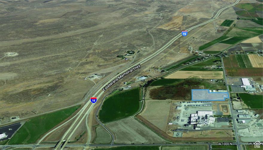10 acres of prime industrial land available in the heart of the Tremonton Industrial Area! Located less than 2 minutes from I-15, providing excellent access and visibility for industrial development or operations.