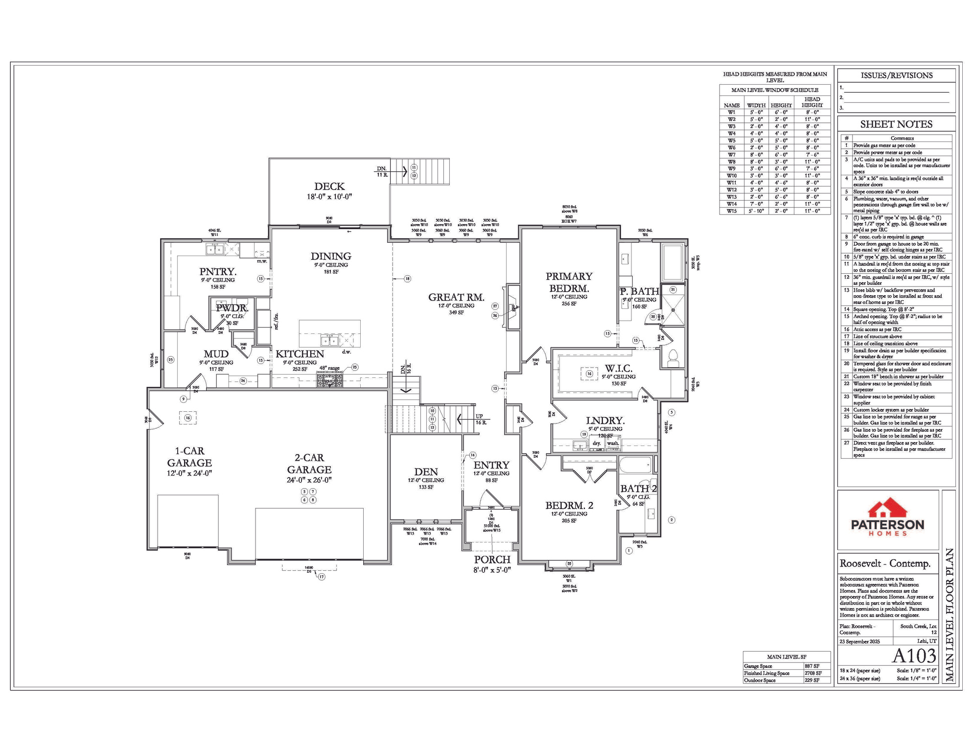 SOUTH CREEK - Residential