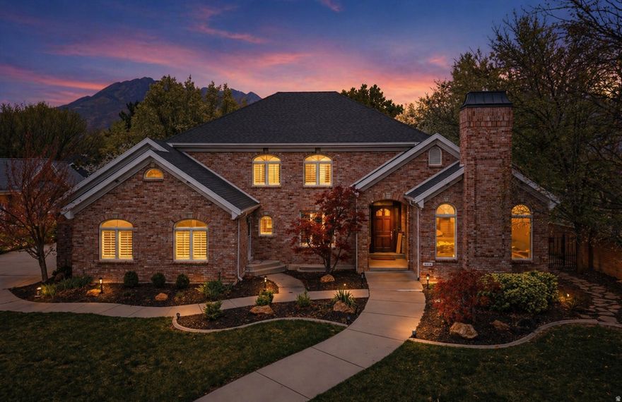 This street is one people remember. Lined with mature trees, generous spacing between homes, and a quiet, established feel that's increasingly hard to find, it carries a sense of permanence and calm that sets it apart from most streets in the valley.  The home itself was designed for both scale and livability. Spaces are open where they should be and defined where it matters, creating a natural flow that works just as well for everyday life as it does for hosting. On the main level, the primary suite opens directly to the backyard, offering a level of privacy that feels intentional. A dedicated office with fireplace, formal and informal dining areas, and multiple living spaces provide flexibility without feeling excessive. Recent updates to the kitchen, along with new carpet and fresh paint throughout, allow the home to live comfortably today. At the same time, there is a clear opportunity for someone with vision to refine and elevate it further, shaping it into something truly personal over time. The lower level adds another layer of functionality with a second kitchen, expansive family room, exercise space with steam shower, and four additional bedrooms, each with its own ensuite. It is rare to find this level of usable space that still feels cohesive with the rest of the home. Out back, the setting becomes even more apparent. Mature landscaping creates a sense of seclusion, with spaces that feel equally suited for quiet mornings or larger gatherings. There is a consistency to the experience here, from the street to the backyard, that gives the home its character. Homes on streets like this do not come up often. The combination of location, scale, and long-term potential is difficult to replicate. Come see for yourself.  Square footage figures are provided as a courtesy estimate only and were obtained from county records and/or prior listings. Buyer is advised to obtain an independent measurement.