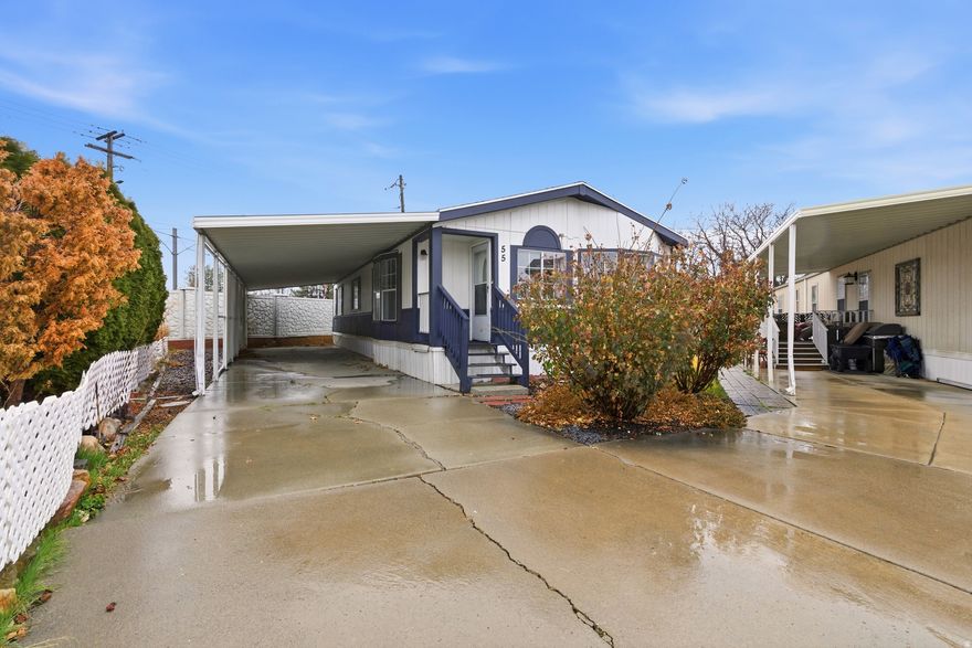 **OPEN HOUSE: Saturday Feb 21st 11:00am-1:00pm**55+ Community *  Low Lot Fees * Updated Home in the Applewood Co-op Senior Community. Vaulted Ceilings,   Front Living/Family Room, Updated Kitchen, 2 Beds and 2 Bath home and Laundry. Covered Patio Overlooking the Spacious Yard Space. Well Maintained Community.   Square footage figures are provided as a courtesy estimate only.  Buyer is advised to obtain an independent measurement.