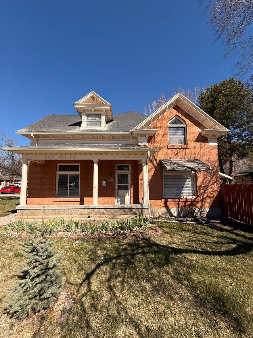 Prime location in the heart of Provo, just minutes from BYU, shopping, dining, and mountain access. This unique property  features original brickwork inside and out, offering timeless character and charm. Major updates include a new roof, furnace, and water heater. Versatile layout with potential for a primary residence, investment property, or live/work space. A rare opportunity in a highly desirable area.