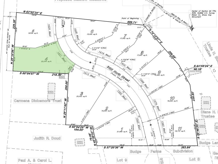 Bring your own builder! Flat Beautiful Pleasant View building lots for sale with no HOA or CC&R's (other than what is required by Pleasant View City.) Wonderful mountain views! These lots are building permit ready lots.  Easy access to 2 freeway entrances, shopping and schools..