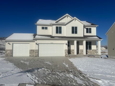 Photo of 7117 N SMART LN #C7, Eagle Mountain, UT 84005 (MLS # 2129988)