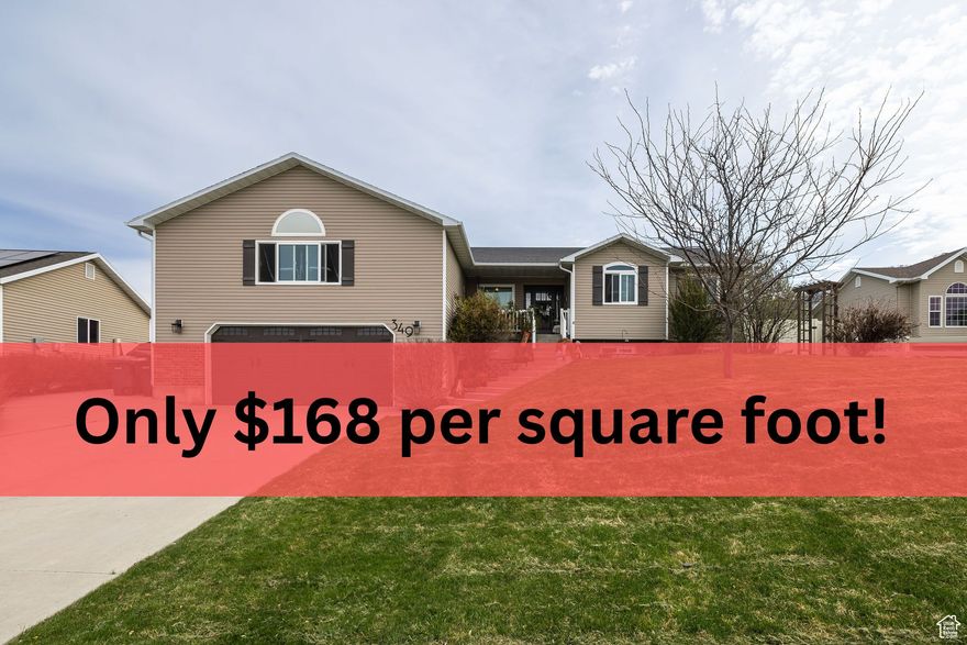 Big price change! Tucked into the hills of rural Richmond, Utah, this beautifully maintained and fully landscaped,  6-bed, 3-bath home offers the perfect balance of comfort, space, and scenic beauty. The covered deck and large gathering spaces are sure to delight. Whether you're looking to escape the bustle or simply want a bit more breathing room without sacrificing quality, this home offers a rare combination of rural charm and refined comfort.  See the 3D tour! Buyer to verify all.