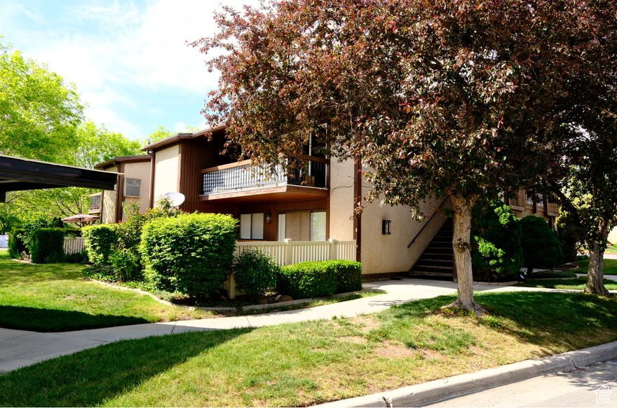 **Carpet was removed, seller is offering a carpet allowance so the new buyers can have their choice of brand new carpet!** Carefree Living with Mountain Views  2 Bed, 2 Bath Condo in North Ogden's Premier 55+ Community. Discover the perfect blend of ease, elegance, and location in this beautifully maintained 2-bedroom, 2-bath condo nestled in the sought-after Three Fountains community in North Ogden. Spanning 1,116 square feet, this thoughtfully designed home offers the convenience of single-level living in a peaceful, age-qualified neighborhood. Living here means less to worry about and more time to enjoy life. The HOA takes care of gas, water, sewer, trash, and more, leaving you free to enjoy the community perks like the clubhouse and pool-ideal for socializing or simply unwinding. Schedule your private showing today! Square footage figures are provided as a courtesy estimate only and were obtained from county records. Buyer is advised to obtain an independent measurement.