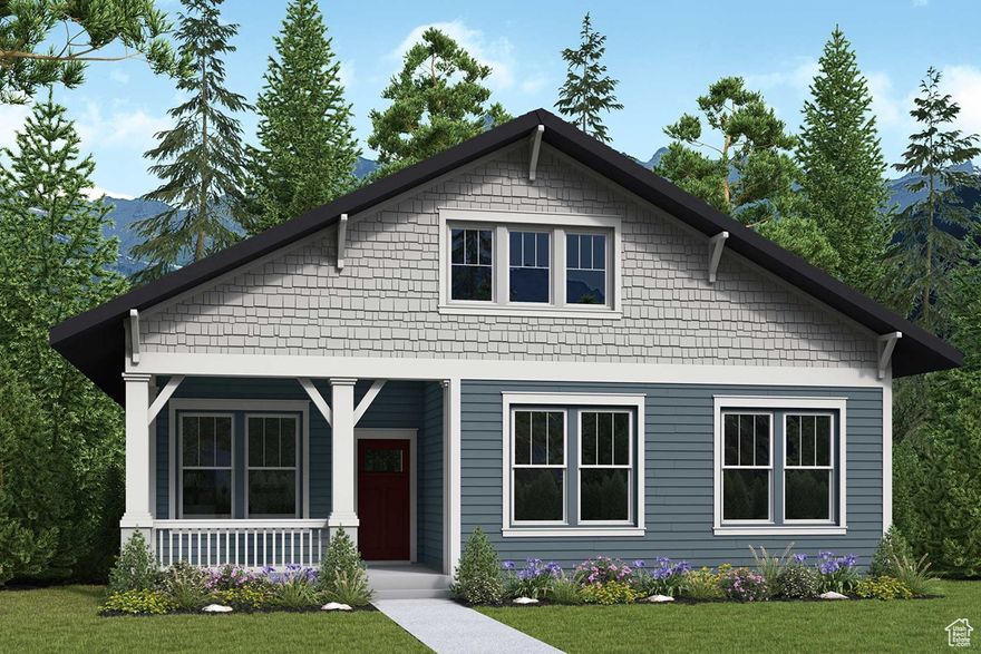 To be built home, buyer can make selections.