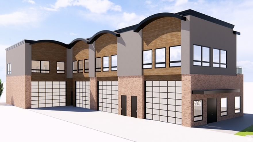 Mixed-use zoning allows for unique project, live workspace. Please check MLS attachments for optional renderings of concept for tall warehouse industrial space allowing loft style apartment living with residential component. Have your car garage with your loft upstairs. Some retail uses could also be allowed. Buildable site dimensions could allow up to four units with roughly an 8000 foot footprint and each unit could accommodate up to three levels.