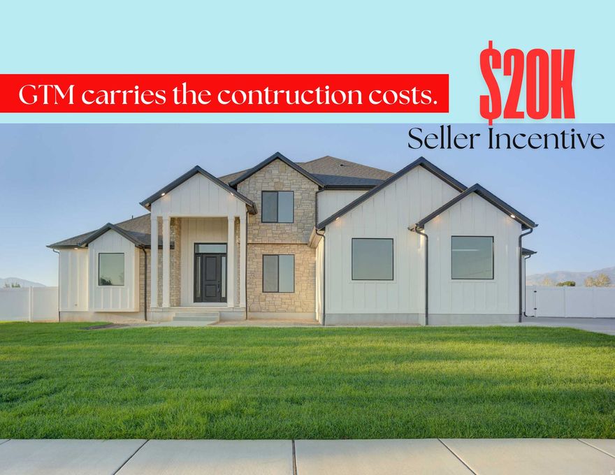 *TO BE BUILT*  $20k Seller Incentive when using preferred lender . GTM carries construction financing, buyer does not need a construction loan.  WELCOME TO THE LEAH!   *Home to include the following: Vaulted Ceilings in Primary bedroom and Living Room, LED Disc Lighting, Ceiling fan in Living room and Primary bedroom. Tall decorative baseboards. LVP flooring in all main are as including bathrooms. Quality carpet in bedrooms. Fireplace in Living Room. *Kitchen: Soft close Knotty Alder Stained Cabinets and Granite Counter tops with Subway Tile backsplash. Cabinets featuring End Panels and Crown Moulding. Walk-in Pantry. Stainless under mounted sink with disposal, walk-in pantry, stainless steel refrigerator, induction stove top, oven, dishwasher and microwave that can be used as a convection oven. *Bathrooms: Tile surrounds in tub and showers. European glass in Primary ensuite. Adult height vanities. Taller, elongated toilets. Central HVAC, Energy efficient furnace, Tankless Water Heater. *Garage & Exterior Features: Third car bay, garage door openers, and 30 year architectural roof shingles. Square footage figures are provided as a courtesy estimate only and were obtained from Builder Plans. Buyer is advised to obtain an independent measurement. -Photo is a rendering and not of the actual home. Photos are of a previous home build, color and options are subject to change.