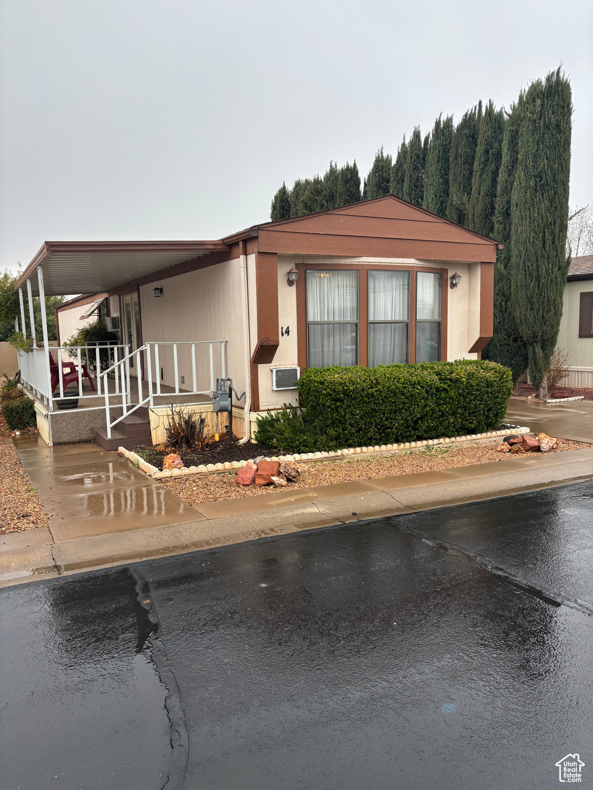 **WE HAVE FINANCING OPTIONS FOR THIS PROPERTY** Discover this well-maintained 1992 Nashua home, showcasing pride of ownership in the desirable Paradise Palms 55+ community. The HOA fee covers lot rent, basic cable TV, and common area maintenance, ensuring a hassle-free lifestyle. Home Features: Thoughtfully designed 2-bedroom layout, with bedrooms located on opposite ends for added privacy. Tandem 2-car carport plus a storage shed for extra convenience. Low-maintenance yard, perfect for seasonal or full-time living-no lawn mowing required! Prime Location: Minutes from shopping, medical facilities, restaurants, and scenic walking trails. Important Details: ALL buyers must be HOA-approved before the seller can consider an offer. Property taxes are handled through the Utah State DMV. A wonderful opportunity for stress-free, affordable living in a welcoming community! Contact us today for more details or to schedule a showing. Information deemed reliable, however buyer to verify all information including utilities, rental restrictions, and HOA information if applicable.