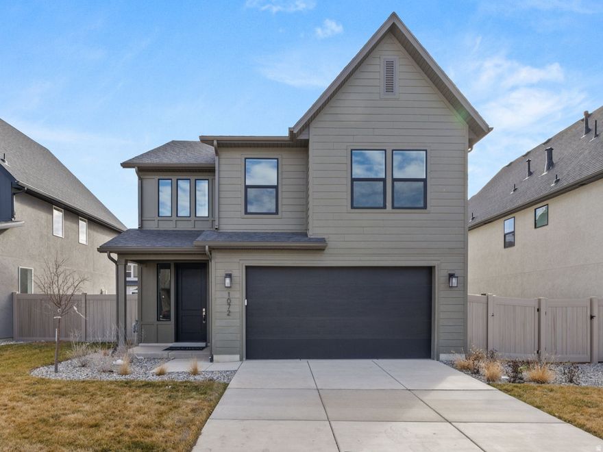 Room to Grow, Space to Breathe-at theAUDREY Step into refined comfort with the Swiss 2 at theAUDREY-a spacious two-story home designed for modern living. This 2,080 sq ft residence features 3 bedrooms, 2.5 bathrooms, and a generous 2-car garage, offering ample space for both relaxation and entertainment. Inside, you'll find an open-concept layout adorned with high-end finishes. The kitchen boasts granite countertops, a gas range, and designer cabinetry, seamlessly flowing into the dining and living areas. The primary suite includes a walk-in closet and a spa-like ensuite bathroom, while additional bedrooms provide flexibility for family, guests, or a home office. Along with a loft to chill. Located just minutes from Salt Lake City, theAUDREY community combines suburban tranquility with urban convenience. Enjoy easy access to shopping, dining, and outdoor activities, all within a vibrant and growing neighborhood. Ask about our lender incentives and schedule your private tour today.