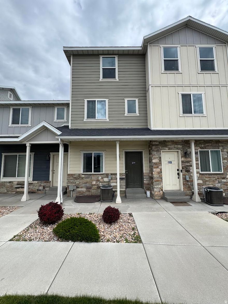 This amazing townhome makes for the perfect starter home or a great investment property. This layout is one of the most spacious  townhomes in the entire Edgewater Development and features multiple living areas along with a finished basement. It is conveniently located to entertainment, restaurants, I15, and the expanding Utah Valley University. Come and see! Measurements were provided as a courtesy from the county record, buyer is advised to obtain an independent measurement.